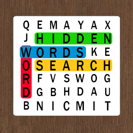 Hidden Words - Word Search